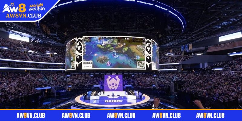 E-sports AW8 – Nơi hội tụ các giải đấu đỉnh cao.