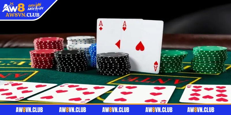Poker AW8 - Trải Nghiệm Đỉnh Cao Cùng Ưu Đãi Cực Khủng 3 Hệ thống dùng bộ bài gồm 52 lá