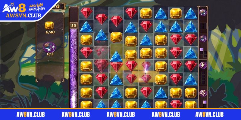 Nguyên tắc chiến thắng trong Royal Gems Match