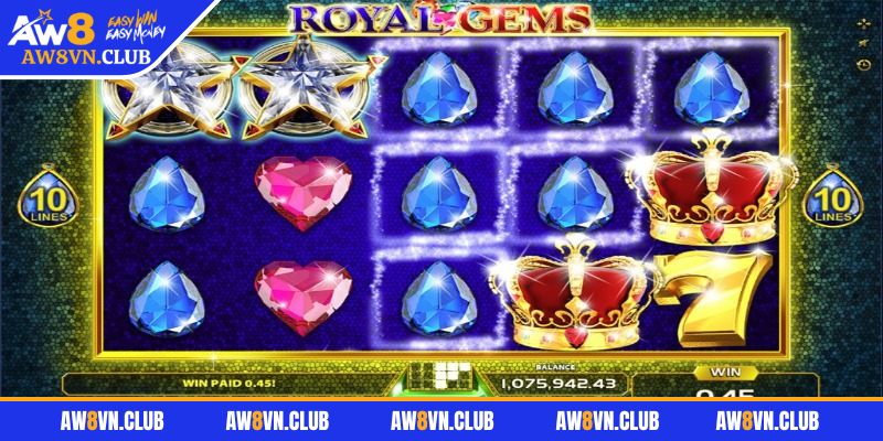 Tùy chỉnh trải nghiệm chơi Royal Gems Match